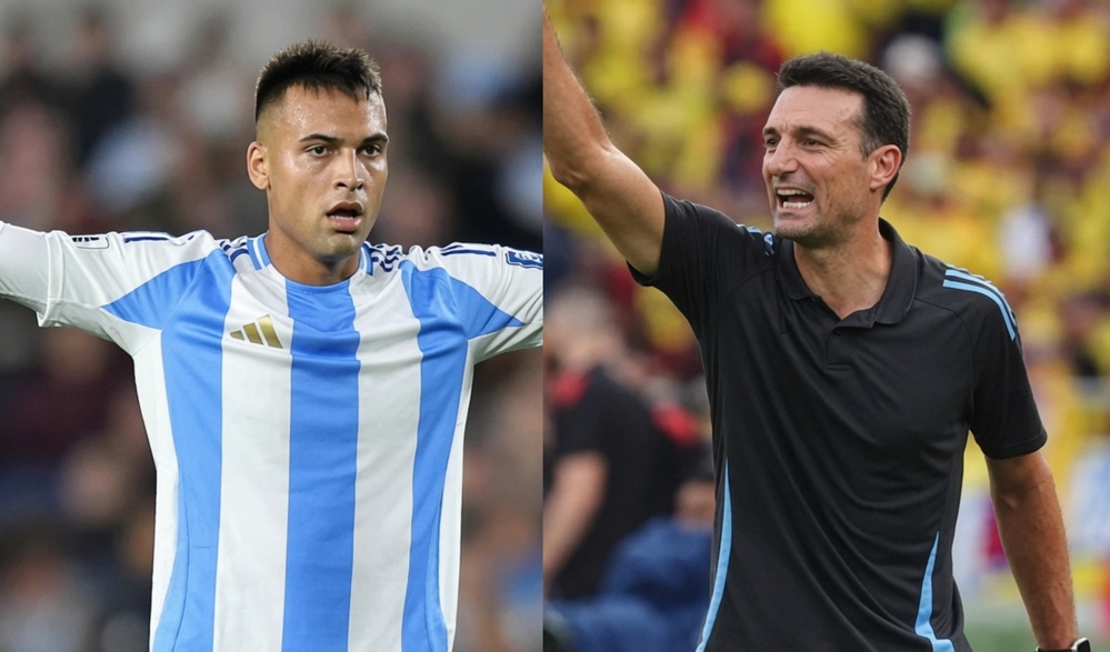 Lautaro Martínez le dio “like” a un posteo que criticó a Scaloni por la final del Mundial